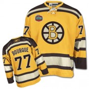 Reebok Boston Bruins NO.77 Ray Bourque Men's Jersey (Gold Authentic Winter Classic)