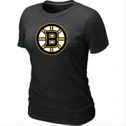 Boston Bruins Women's Team Logo Short Sleeve T-Shirt - Black