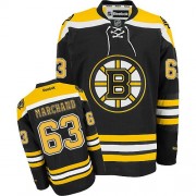 Reebok Boston Bruins NO.63 Brad Marchand Men's Jersey (Black Authentic Home)